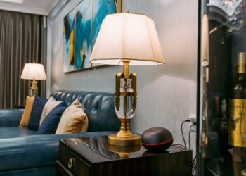 piękne lampy w domu