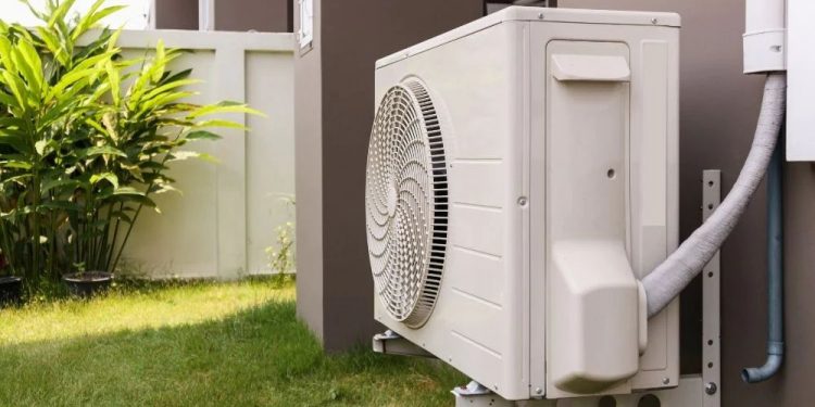 pompa ciepła split ogród dom