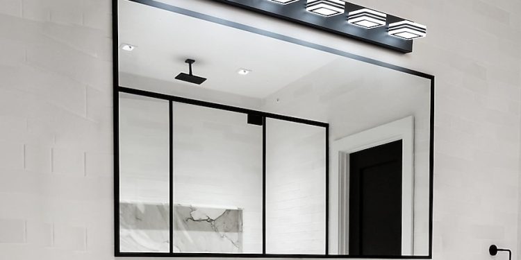 Nowoczesne oswietlenie rozjasnia lazienke