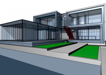 wizualizacja fasady w nowoczesnej aplikacji 3D