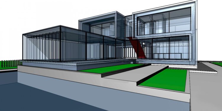 wizualizacja fasady w nowoczesnej aplikacji 3D