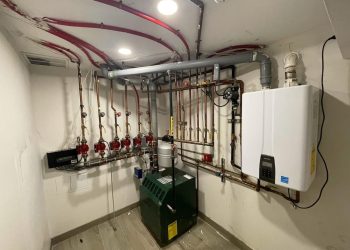 Kotłownia gazowa w piwnicy