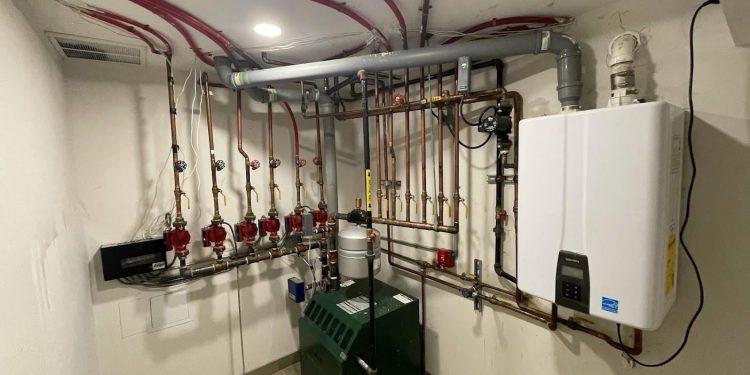 Kotłownia gazowa w piwnicy