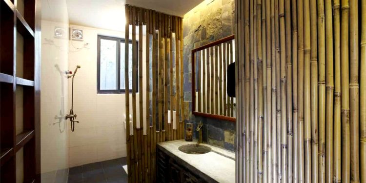 łazienki Bambusowe okładziny