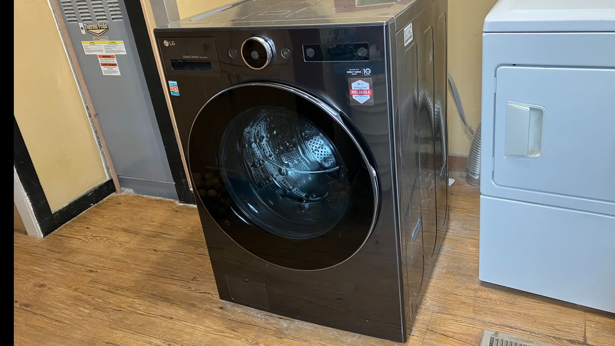 lg pralka z suszarką f4dv910h2e otrzymała wysokie noty w testach konsumenckich pralka lg doskonale pierze i suszy ubrania