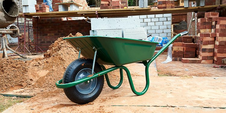 taczek ogrodowych z kołami pneumatycznymi