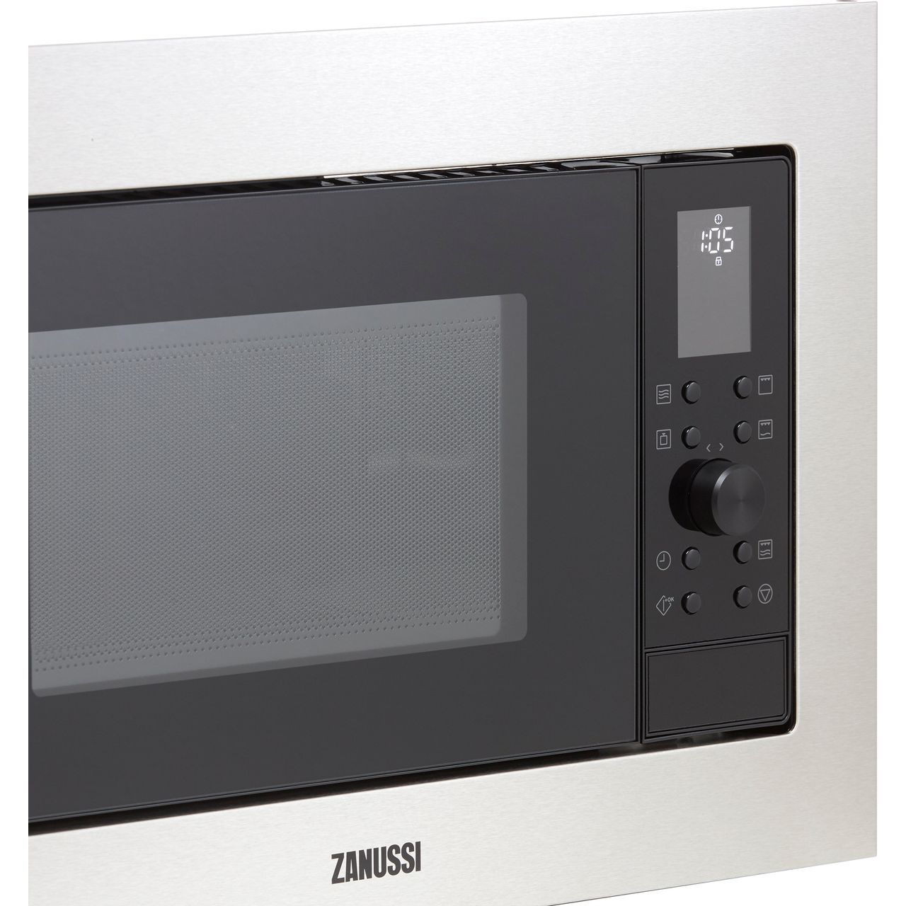 zanussi oferuje mikrofalówkę z funkcją grilla o mocy 900 watów nowoczesna mikrofalówka zanussi z funkcją grillowania