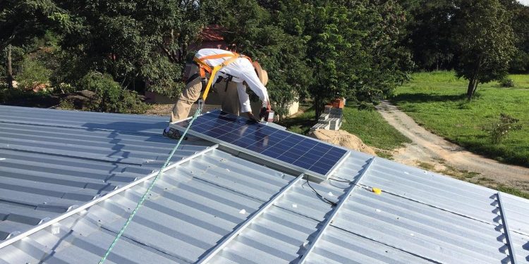 fotowoltaika na dach skośny