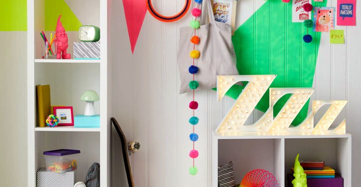 Farba Fluo w pokoju dziecka