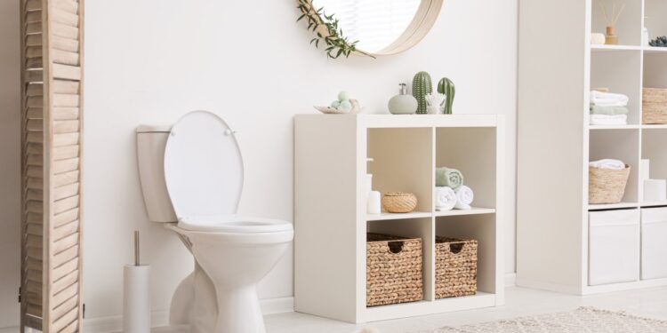 wc stojące budowa domu łazienka