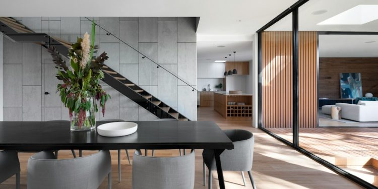 wnętrtrze - wąski salon