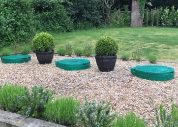 zbiornik pod ogrodem