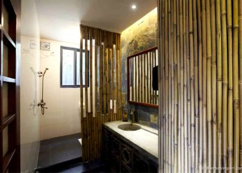 łazienki Bambusowe okładziny