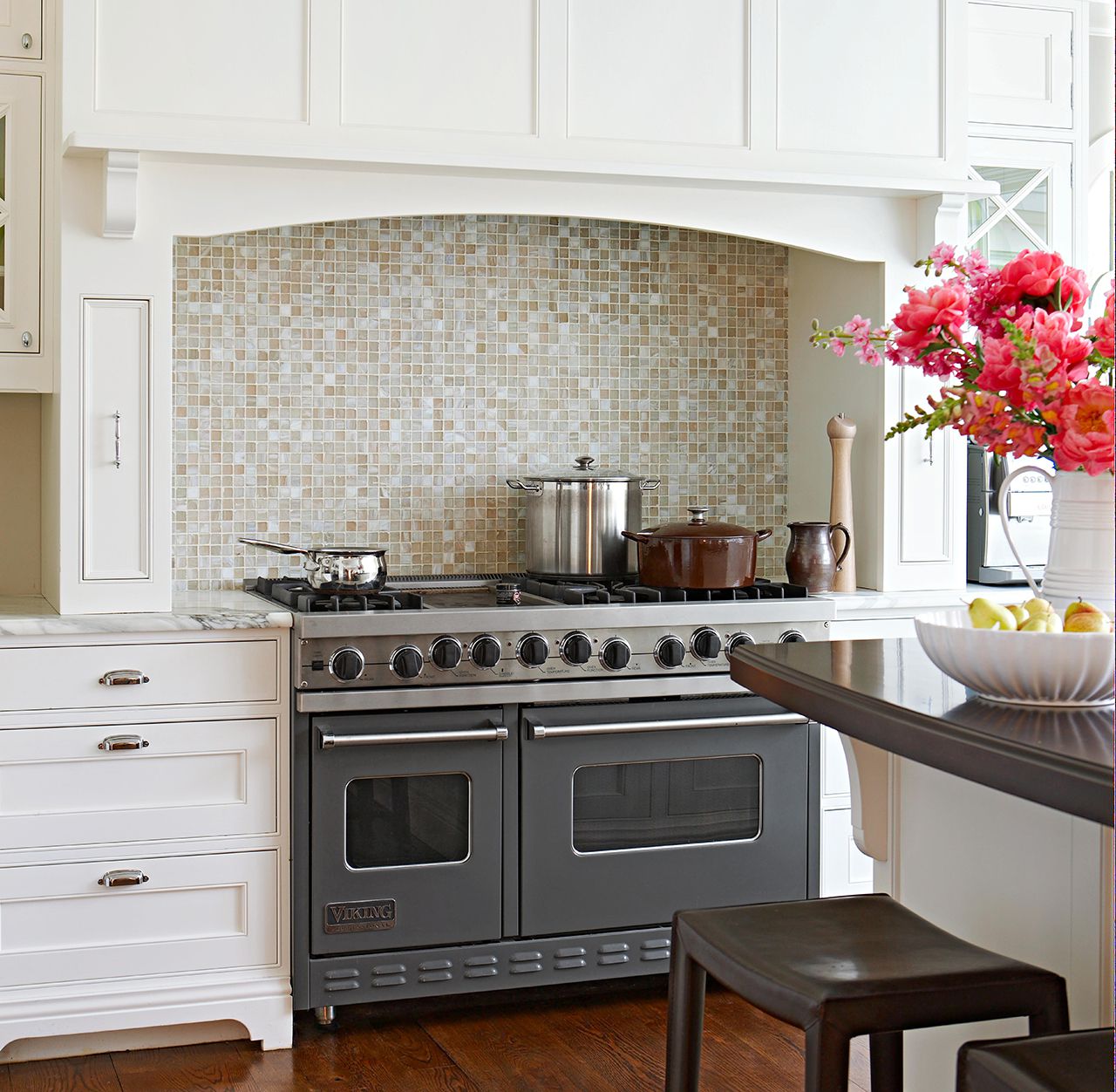 wykończenia ściany za kuchenką gazową