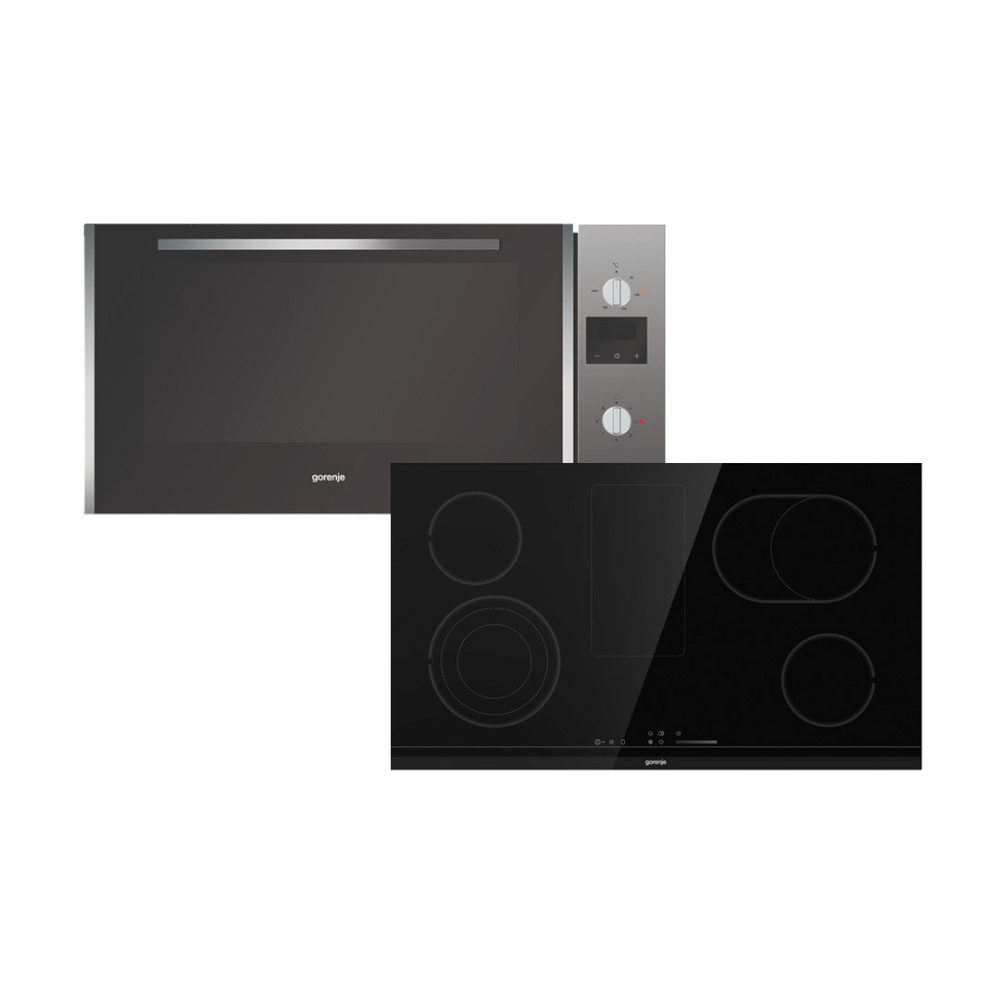 nowoczesna kuchenka łącząca dwa rodzaje zasilania