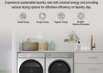 Energooszczędna suszarka Hotpoint z pompą ciepła skutecznie suszy ubrania w niskiej temperaturze