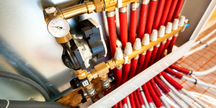 Rozdzielacz ogrzewania podłogowego