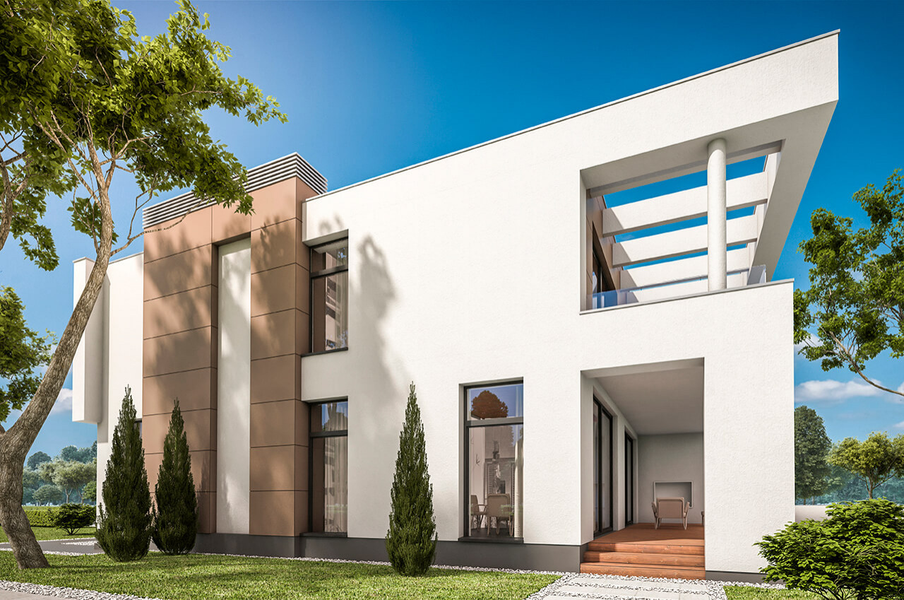 Paleta barw farb fasadowych silikonowych Paleta kolorów farby silikonowej z próbkami od białego po ciemny grafit na karcie