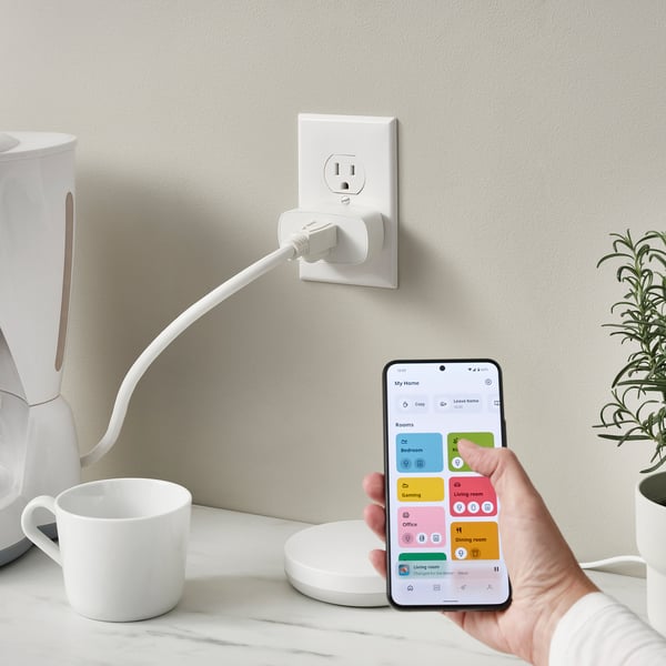 Ograniczanie skutków nagłych skoków napięcia Gniazdko z ochroną przeciwprzepięciową zabezpiecza podłączone urządzenie elektryczne